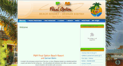 Desktop Screenshot of finaloptionbeach.com